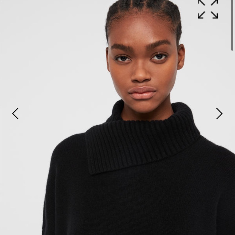 All Saints Witby Roll Neck Jumper - Picture 5 of 8